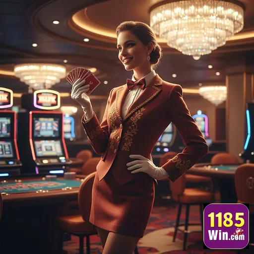 Ilustração de Explore os servicos VIP da 1185win com agilidade e segurança