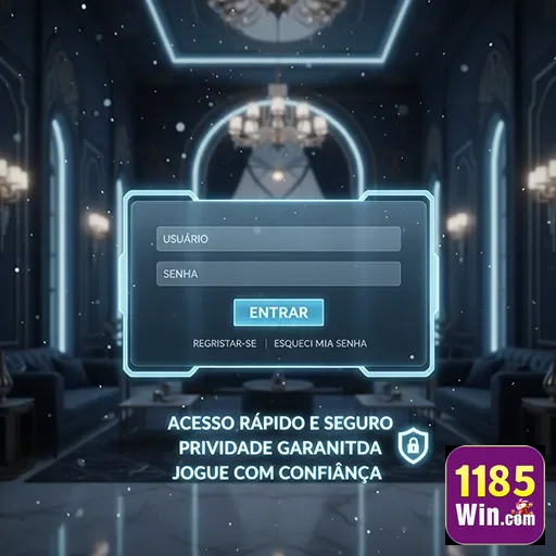 Ilustração de Explore os servicos VIP da 1185win com agilidade e segurança